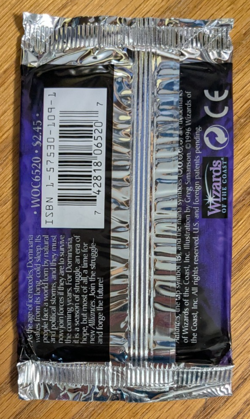 MTG - 2x Alliances Booster Pack - Magic the Gathering Factory Sealed 1996 - Image 3