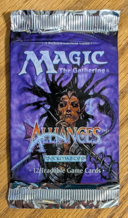 MTG - 2x Alliances Booster Pack - Magic the Gathering Factory Sealed 1996 - Image 4