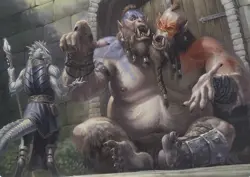 ADVENTURES IN THE FORGOTTEN REALMS..ETTIN..ART SERIES..MTG..NRMT NP..EN - Image 1