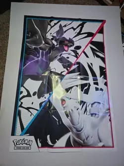 Pokemon Black Bolt And White Flare Poster Collection POSTER ONLY - Image 1