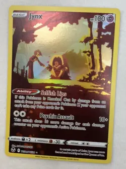 Jinx TG04/TG30 Trainer Gallery Holo Rare Pokemon Silver Tempest English Cards - Image 1