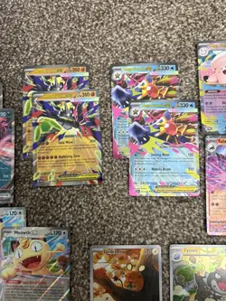 16 NM Pokemon Perfect Order EX IR Lot Promo Meowth Zygarde Starmie Rowlet Tyrunt - Image 5