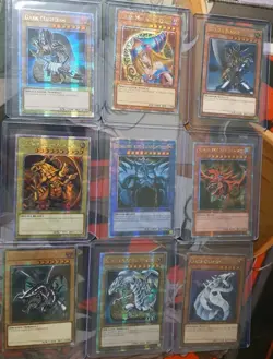 QCR Obelisk Slifer Ra Blue-Eyes Red-Eyes Dark Magician Girl Cyber Buster YUGIOH - Image 1