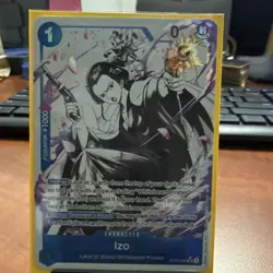 Bandai Izo ST22-002 Alt Art Starter Deck 22 Ace & Newgate One Piece CCG - Image 1