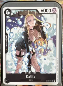 Bandai Kalifa EB03-040 Extra Booster Heroines Edition One Piece CCG Card - Image 1