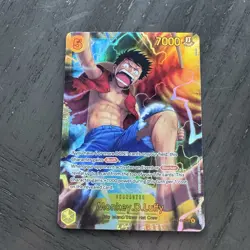ONE PIECE TCG Monkey D. Luffy OP15-119 SEC Adventure on KAMI's Island English - Image 1