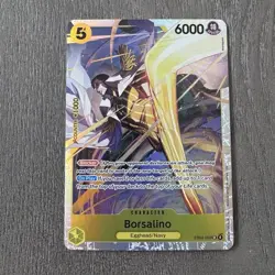 One Piece OP15 Borsalino EB04-058 SR Foil - Adventure On Kami's Island ENGLISH - Image 1