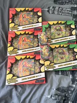 Pokemon TCG: Mega Evolution Ascended Heroes - Mega ex Box x5 + 2 Boosters Sealed - Image 1