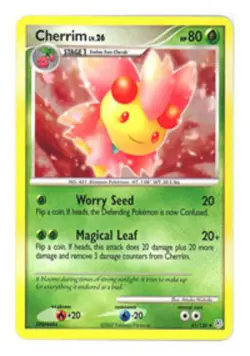 Cherrim - 45/130 - Uncommon NM, English Pokemon Diamond and Pearl - Image 1