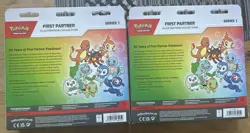 2x Pokemon First Partner Illustration Collection Series 1 Sealed Box Promo - Image 3