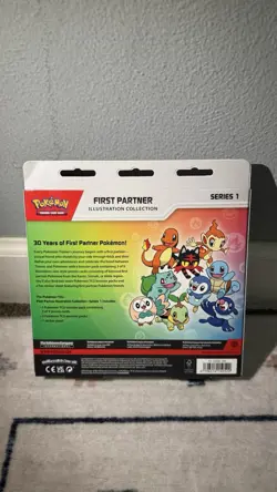 Pokemon First Partner Illustration Collection Series 1 Promo Factory Sealed Box - Image 2