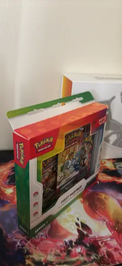 Pokemon First Partner Illustration Collection Series 1 Box Promo Booster - Image 2