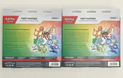Pokemon First Partner Illustration Collection Series 1 2x Box Promo English - Image 2
