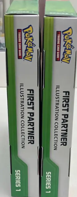 Pokemon First Partner Illustration Collection Series 1 2x Box Promo English - Image 5