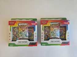 Pokemon First Partner Illustration Collection Series 1 Promo Illustration Box x2 - Image 1