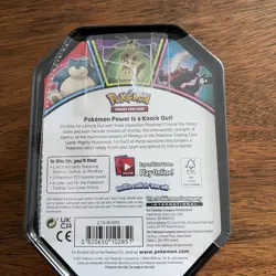 Pokemon TCG Tin mimikyu 3 Booster Packs Foil Card Exclusive Rare New Sealed - Image 2