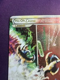 Pokemon Ho-Oh Legend Bottom Card 112/123 HeartGold SoulSilver TCG Bottom MP - Image 5