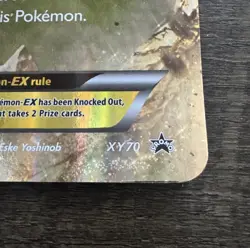 Pokemon Tyrantrum EX XY70 JUMBO Oversized Card Black Star Promo Card - Image 2