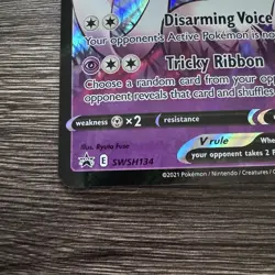 Dark Sylveon V SWSH134 Jumbo Cards Holo Oversized Celebrations 25th Anniversary - Image 2