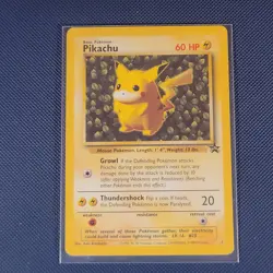 Pokemon Cards - Pikachu 1 Promo Black Star - WOTC Promo - M/NM - Image 1