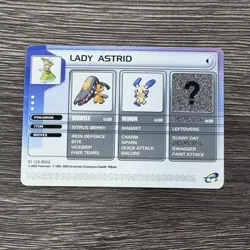 Pokemon LADY ASTRID e-Reader battle-e card Ruby Sapphire Mawile Minun 129-B002 - Image 1