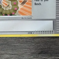 Pokemon SCOOP UP Trading Figure Game Weedle Next Quest Set Card 4/8 RARE - Image 2