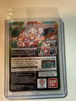 🔥🏀One Piece Monkey.D.Luffy US College Basketball Promo Card *SEALED*🔥🏀 - Image 2