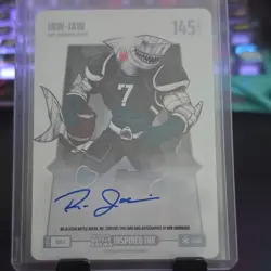 Bo Jackson Battle Arena Jaw-Jaw Inspired Ink Autographed RJA-7 145 Card 2025 - Image 1
