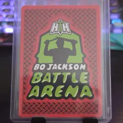 Bo Jackson Battle Arena Jaw-Jaw Inspired Ink Autographed RJA-7 145 Card 2025 - Image 2