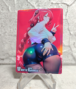 Yuzuha ZZZ Trading Card Waifu Goddess Story Anime Girl holo Karte Manga Full - Image 1