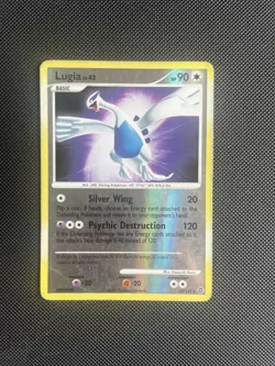Pokemon Card Lugia 14/132 D&P Secret Wonders Reserve Holo Rare MP - Image 1