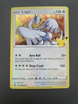 Lugia 022/025 - Celebrations - Holo Rare - Pokemon Card TCG - Image 1