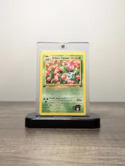 1st Edition Erika's Ivysaur 41/132 Gym Challenge Pokemon Card vintage 1999 - Image 1