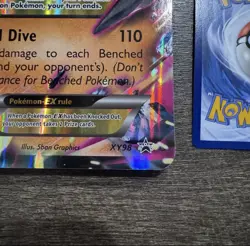 JUMBO Pokemon Card Mega M Aerodactyl EX XY98 Promo Holo XY Set Oversized 2016 - Image 2