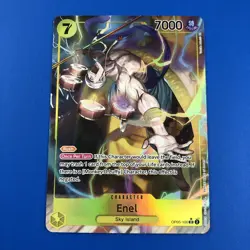 One Piece CCG | (Enel | OP05-100 NM) Alt Art Card TCG RARE English - Image 1