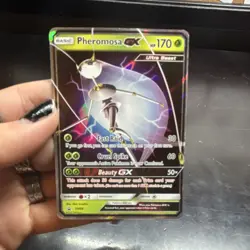 Pokemon Pheromosa GX Ultra Beast Promo Holo SM66 SM Basic HP 170 Card - Image 1