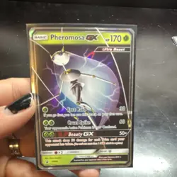 Pokemon Pheromosa GX Ultra Beast Promo Holo SM66 SM Basic HP 170 Card - Image 3