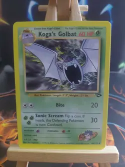 Kogas Golbat - 46/132 - Gym Challenge Pokemon Card WOTC - NM - Image 1