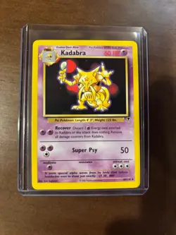 Kadabra 49/110 Legendary Collection Regular Vintage Pokemon Card LP - Image 1