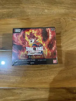 NEW Dragon Ball Super Card Game FusionWorld FB02 Blazing Aura Booster Box Sealed - Image 1