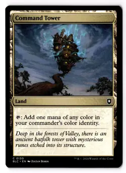 Command Tower 130 Commander: Bloomburrow NM - Image 1