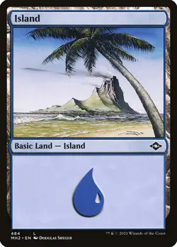 Island Foil Modern Horizons 2 484 NM MTG - Image 1
