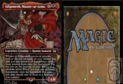 Gilgamesh, Master-at-Arms (Borderless) 338 FINAL FANTASY Magic: The Gathering NM - Image 2