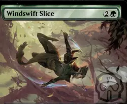 Windswift Slice (Extended Art) 128 Lord of the Rings: MTG NM/M - Image 3