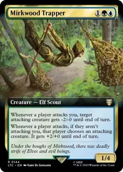 Mirkwood Trapper (Extended Art) 144 Lord of the Rings: MTG NM/M - Image 1