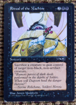 Ritual of the Machine | MTG Alliances | LP | Rare Sorcery | - Image 1