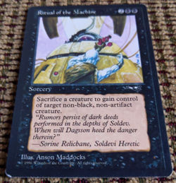 Ritual of the Machine | MTG Alliances | LP | Rare Sorcery | - Image 3