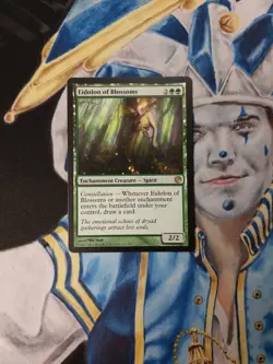 Eidolon of Blossoms MTG Journey into Nyx Rare Green Creature Moderate Play x1 E4 - Image 1