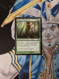 Eidolon of Blossoms MTG Journey into Nyx Rare Green Creature Moderate Play x1 E4 - Image 2
