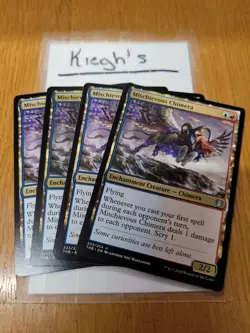 Mtg Mischievous Chimera x4 - Image 1